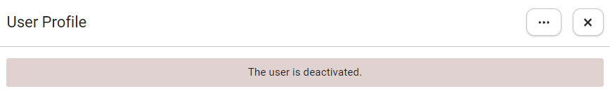 deactvated